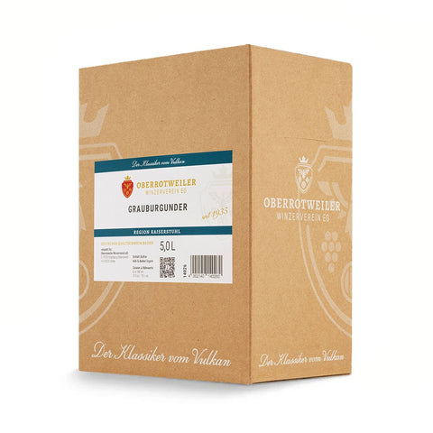 Oberrotweiler Grauburgunder QbA Bag in Box 3,0 Weißwein