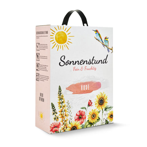 Sonnenstund Rosé, Bag-in-Box, QbA fein & fruchtig, 3 L