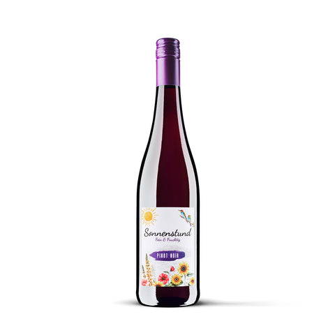 65022 Sonnenstund QbA fein & fruchtig 0,75 L Rotwein lila Kapsel