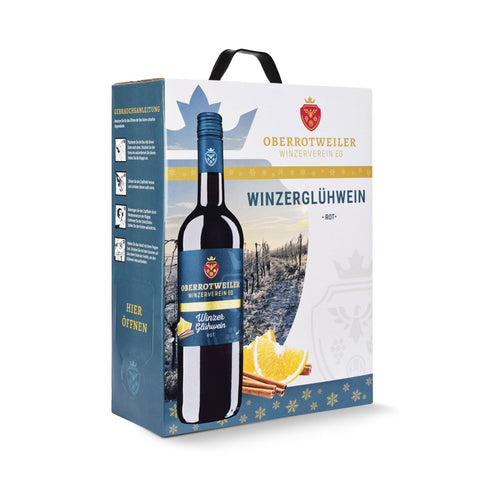 Winzerglühwein rot, Bag-in-Box, 3 L