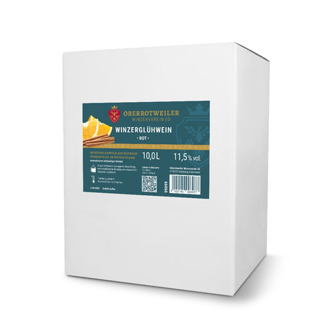 Winzerglühwein rot, Bag in Box, 10 L