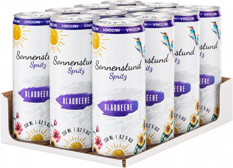 Sonnenstund Spritz Blaubeere (12 x 250 ml)